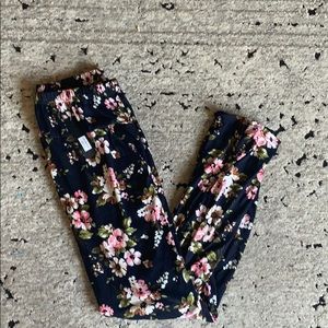 Floral dress pants
